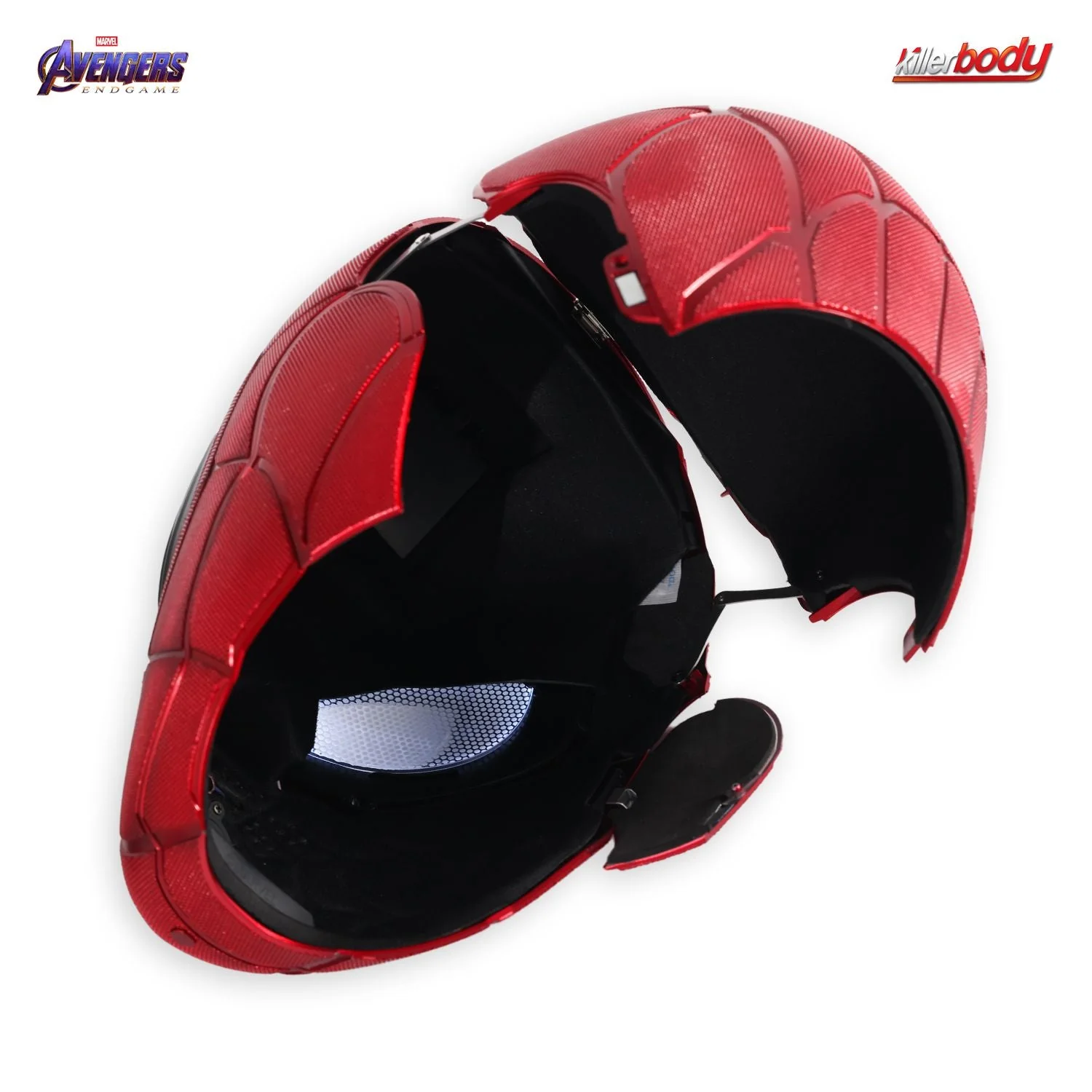 Marvel Iron Spider 1: 1 Collectible Wearable Helmet with base speaker By Killer Body - Image 5