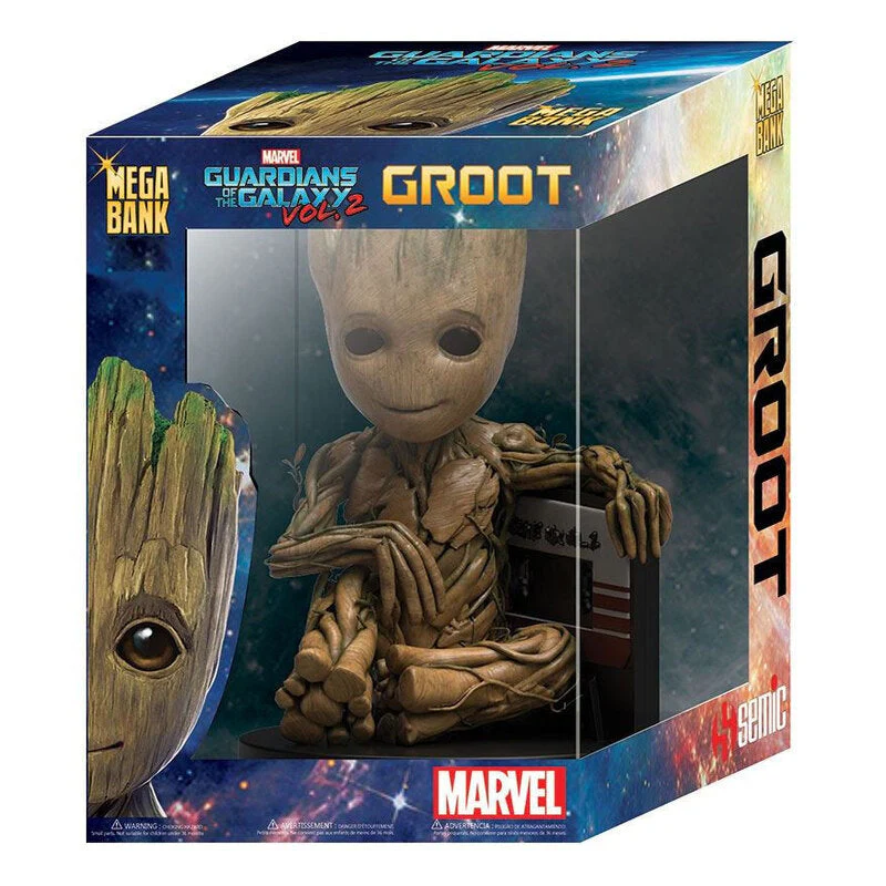 Marvel The Guardians of the Galaxy Bust Bank Baby Groot Mega Bank by Semic - Image 2