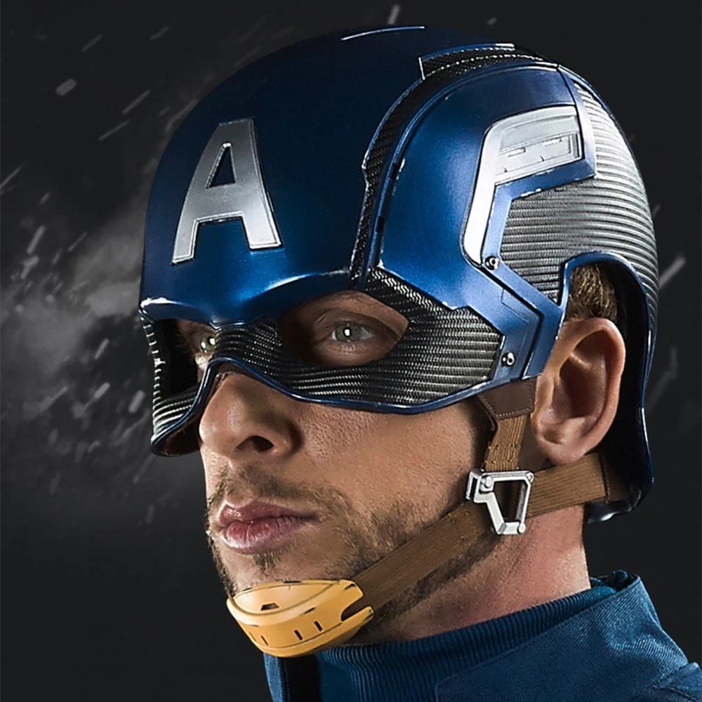 Marvel Captain America 1:1 wearable Helmet By Killer Body - Image 3