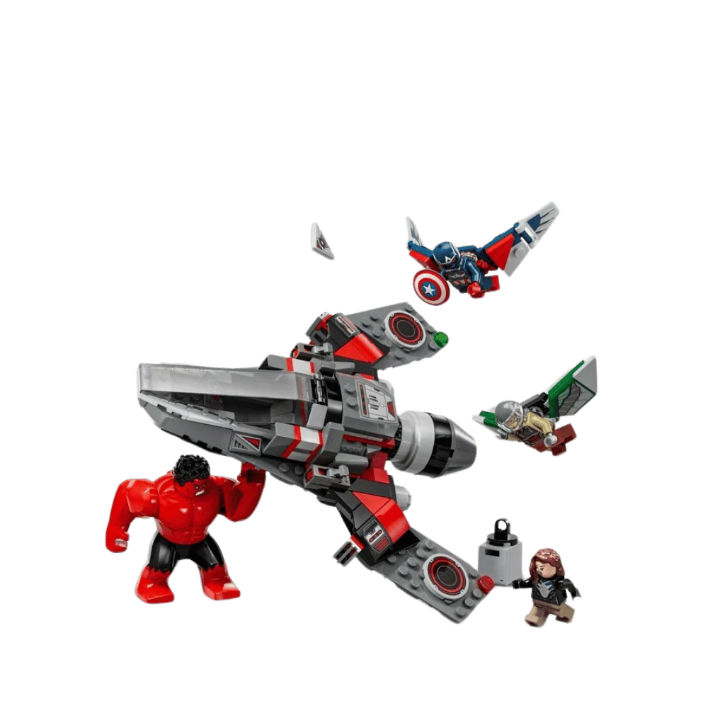Marvel Captain America vs. Red Hulk Battle Lego Creator By Lego