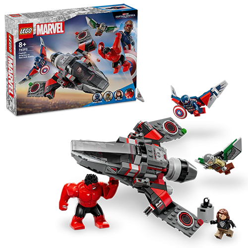 Marvel Captain America vs. Red Hulk Battle Lego Creator By Lego - Image 2