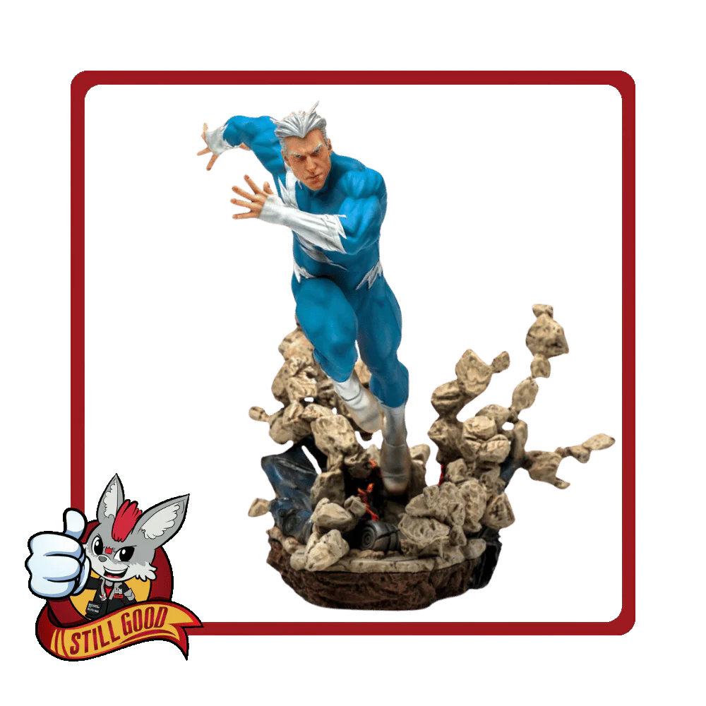MARVEL COMICS QUICKSILVER BDS ART SCALE 1/10 BY IRON STUDIOS [Damaged Box]