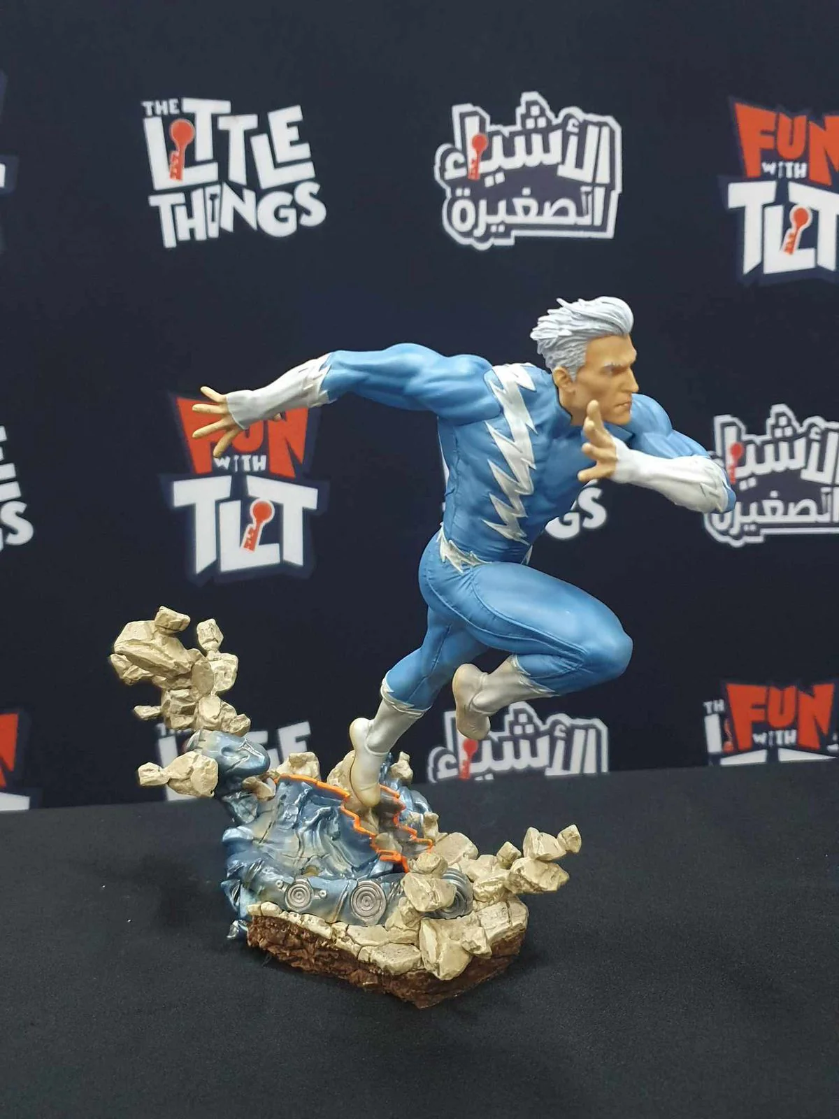 MARVEL COMICS QUICKSILVER BDS ART SCALE 1/10 BY IRON STUDIOS [Damaged Box] - Image 3
