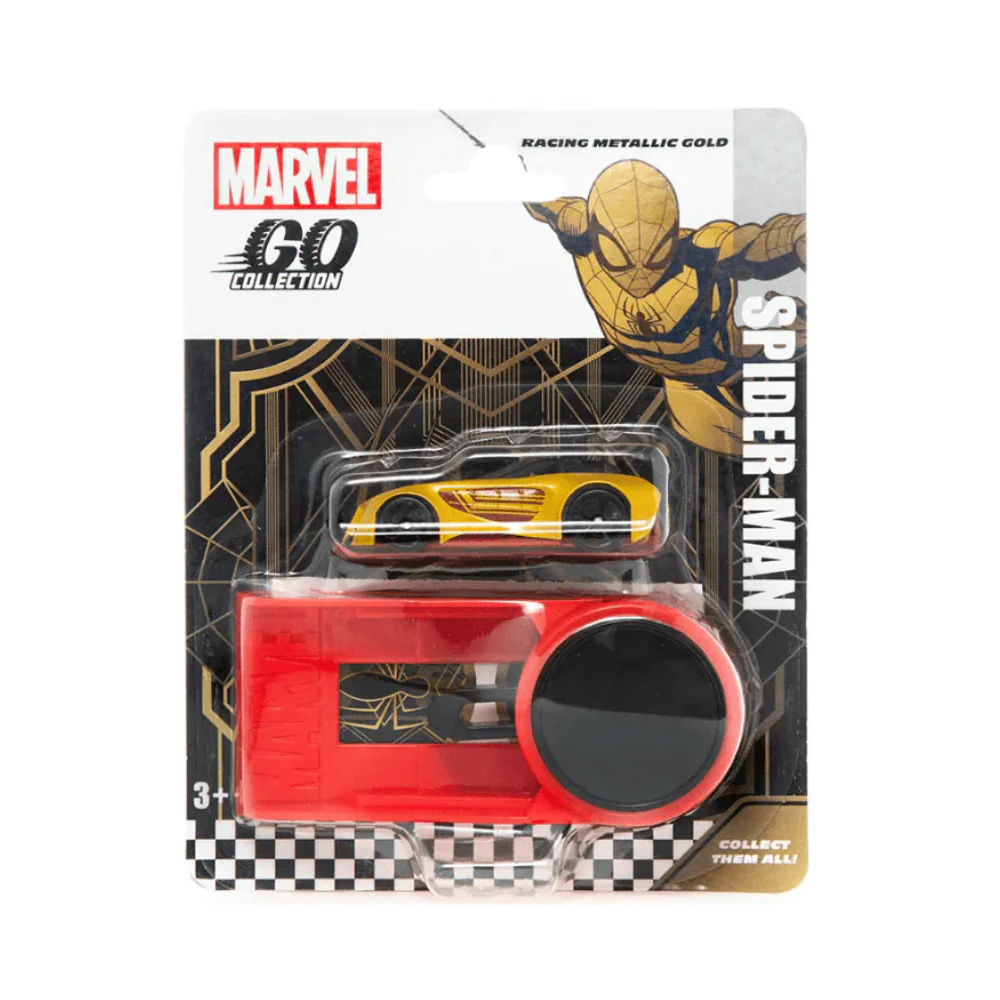 Marvel Go Racing W3 Spiderman 3" Toy Car