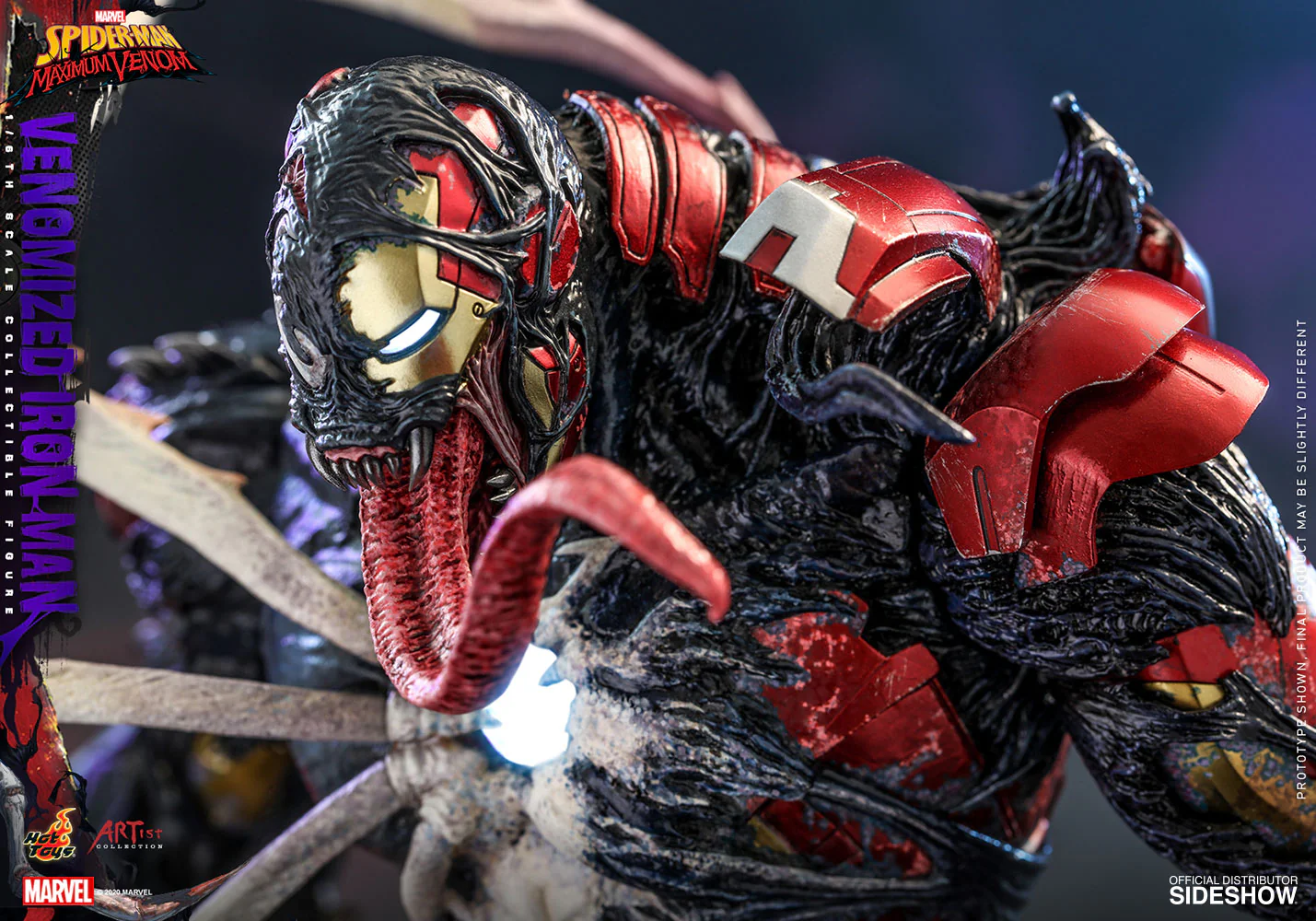 Marvel Iron Man Maximum Venomized By Hot Toys - Image 5