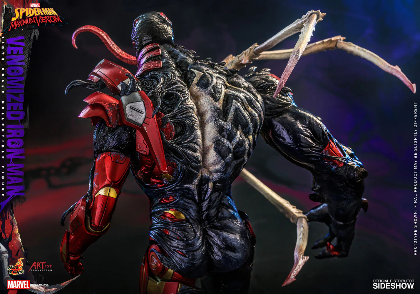 Marvel Iron Man Maximum Venomized By Hot Toys - Image 6