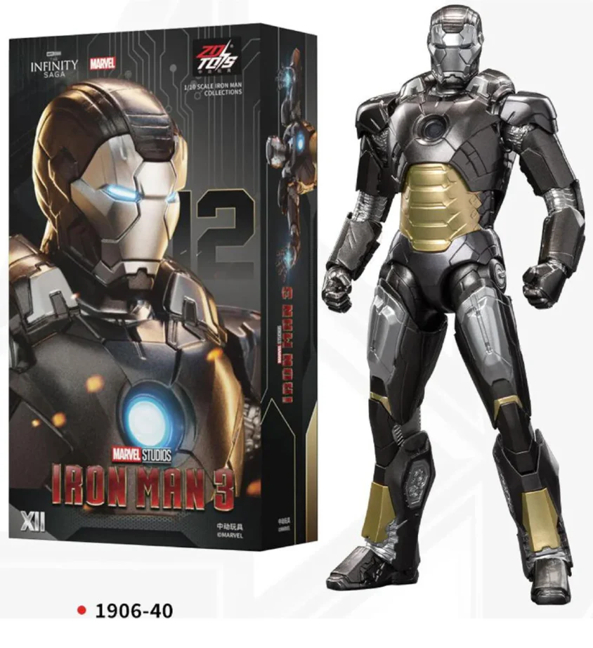 Marvel IRON MAN MK12 Action Figure By ZD Toys - Image 3