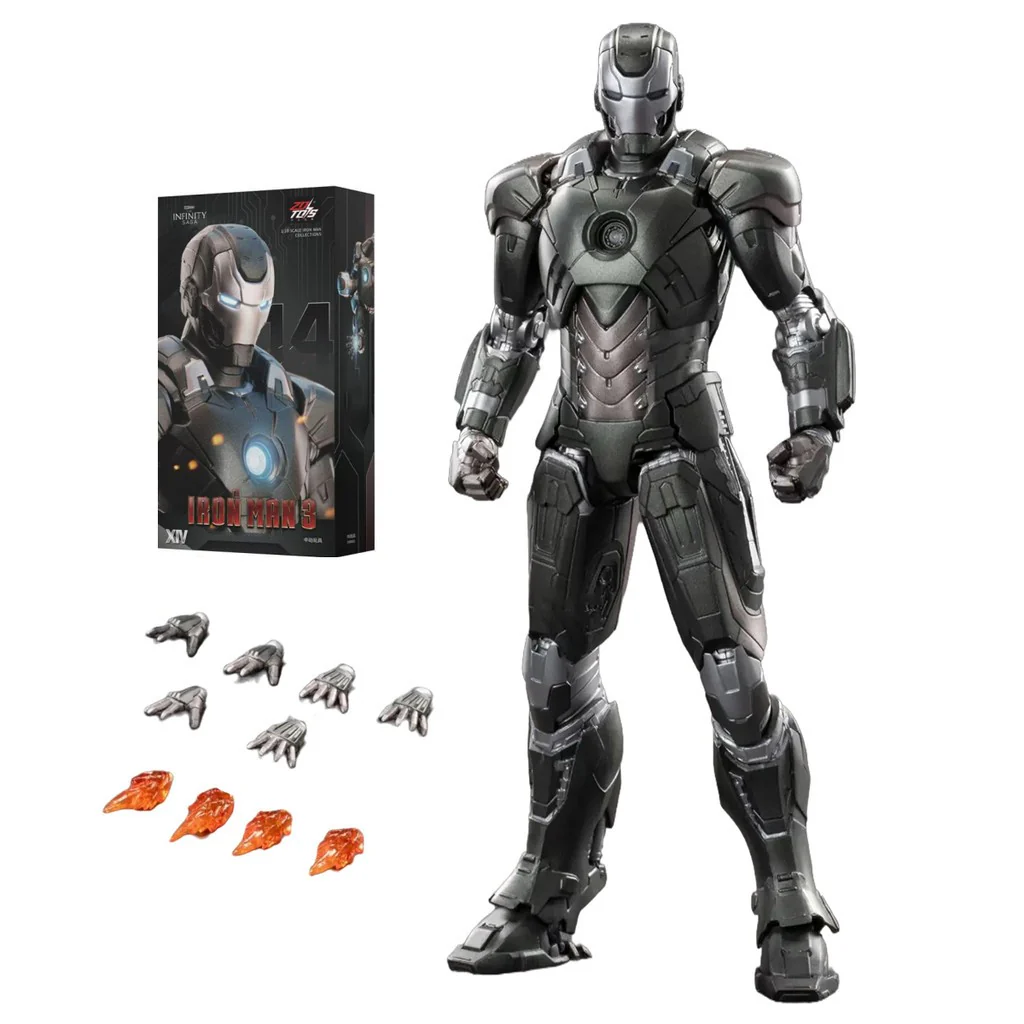 Marvel IRON MAN MK14 Action Figure By ZD Toys - Image 2