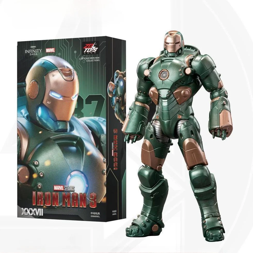 Marvel IRON MAN MK37 Action Figure By ZD Toys - Image 3