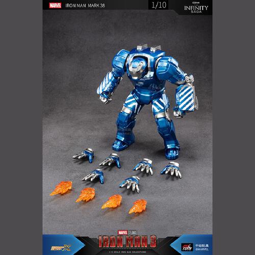 Marvel IRON MAN MK38 Action Figure By ZD Toys - Image 2