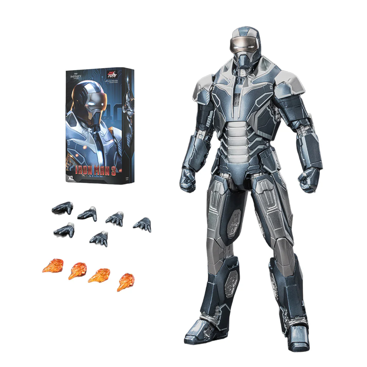 Marvel IRON MAN MK40 Action Figure By ZD Toys - Image 2