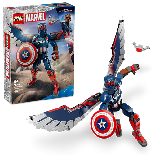 Marvel New Captain America Construction Figure Lego Creator By Lego - Image 2