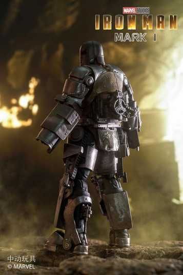 Marvel SHINE IRON MAN MK1
 Action Figure By ZD Toys - Image 2