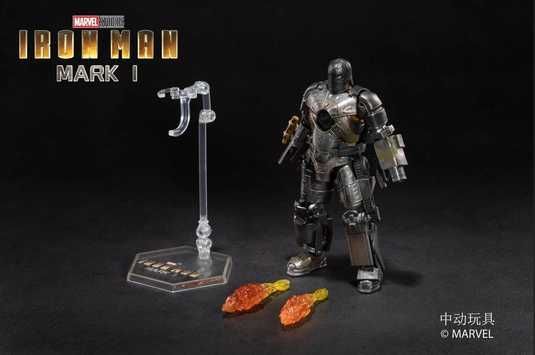 Marvel SHINE IRON MAN MK1
 Action Figure By ZD Toys - Image 3