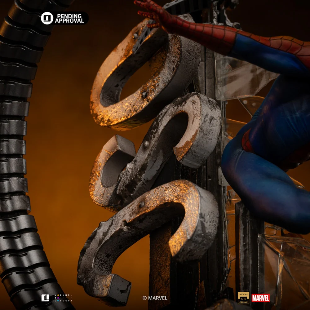 Marvel Spider Man (10th Anniversary) 1:10 Scale Statue by Iron Studios - Image 10