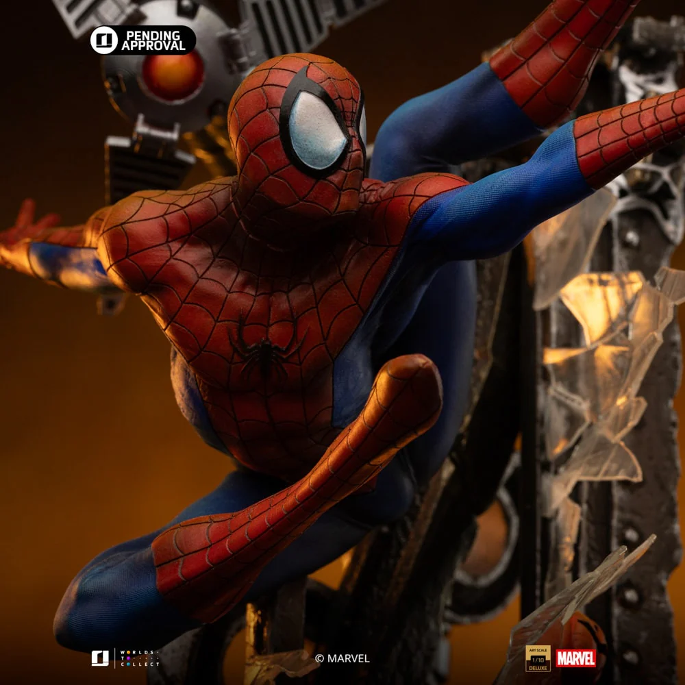 Marvel Spider Man (10th Anniversary) 1:10 Scale Statue by Iron Studios - Image 11