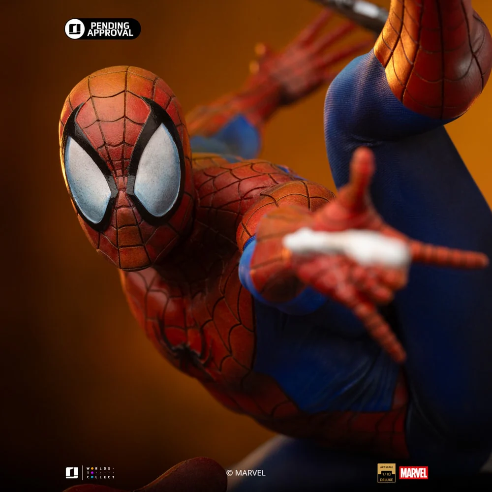 Marvel Spider Man (10th Anniversary) 1:10 Scale Statue by Iron Studios - Image 7