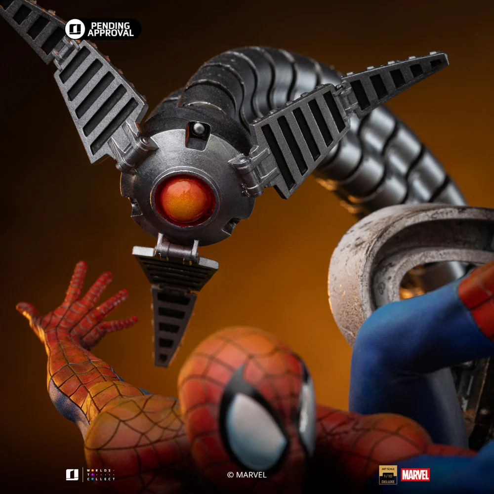Marvel Spider Man (10th Anniversary) 1:10 Scale Statue by Iron Studios - Image 8