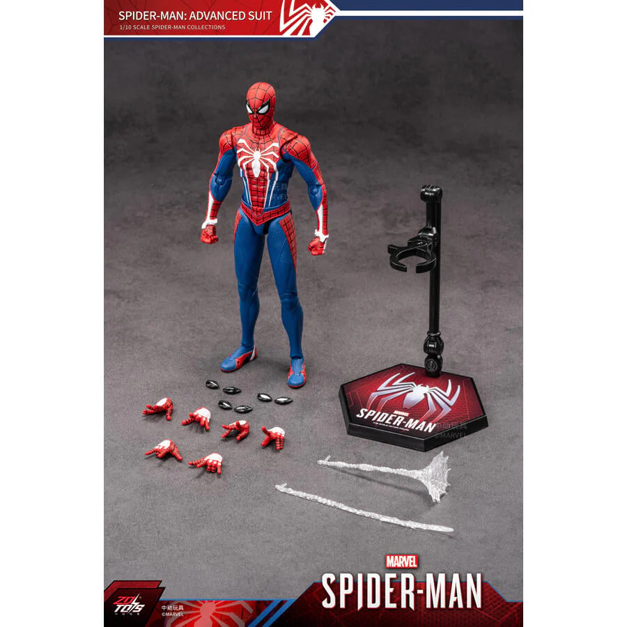 Marvel SPIDER MAN'S ADVANCED SUIT Action Figure By ZD Toys - Image 2