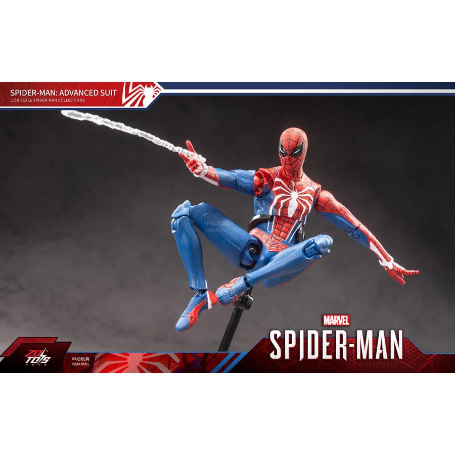 Marvel SPIDER MAN'S ADVANCED SUIT Action Figure By ZD Toys - Image 3