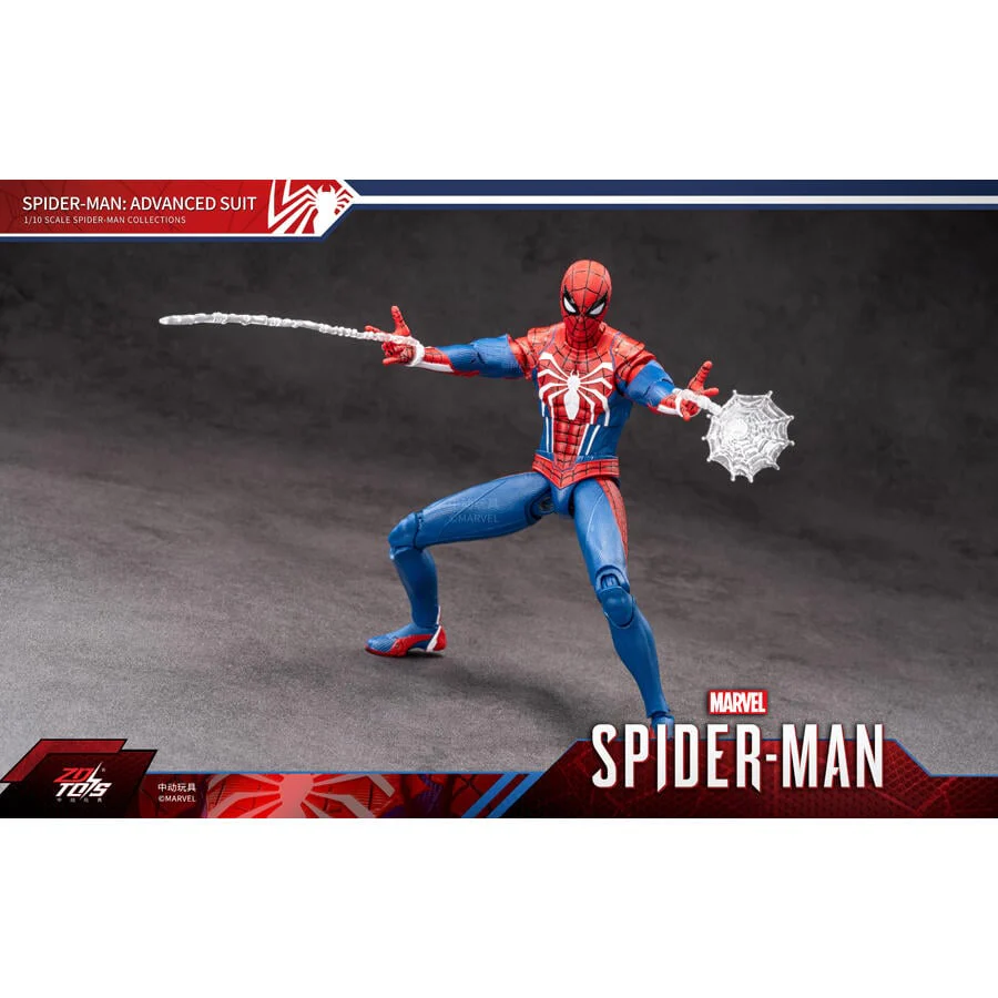 Marvel SPIDER MAN'S ADVANCED SUIT Action Figure By ZD Toys - Image 4