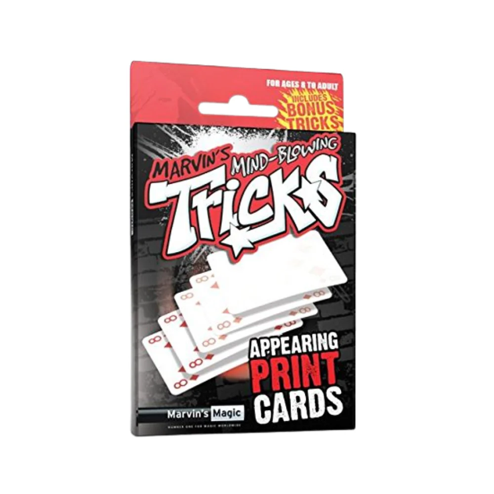MARVIN'S MAGIC APPEARING PRINT CARDS