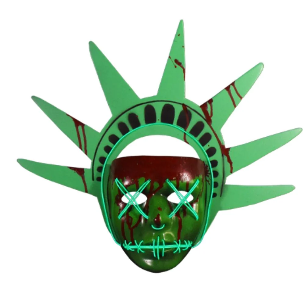 The Purge - Lady Liberty Mask with Lights by Trick or Treat Studios
