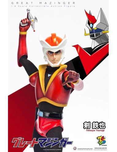 Mazinger Tetsuya Tsurugi Action Figure By ZCWO - Image 2