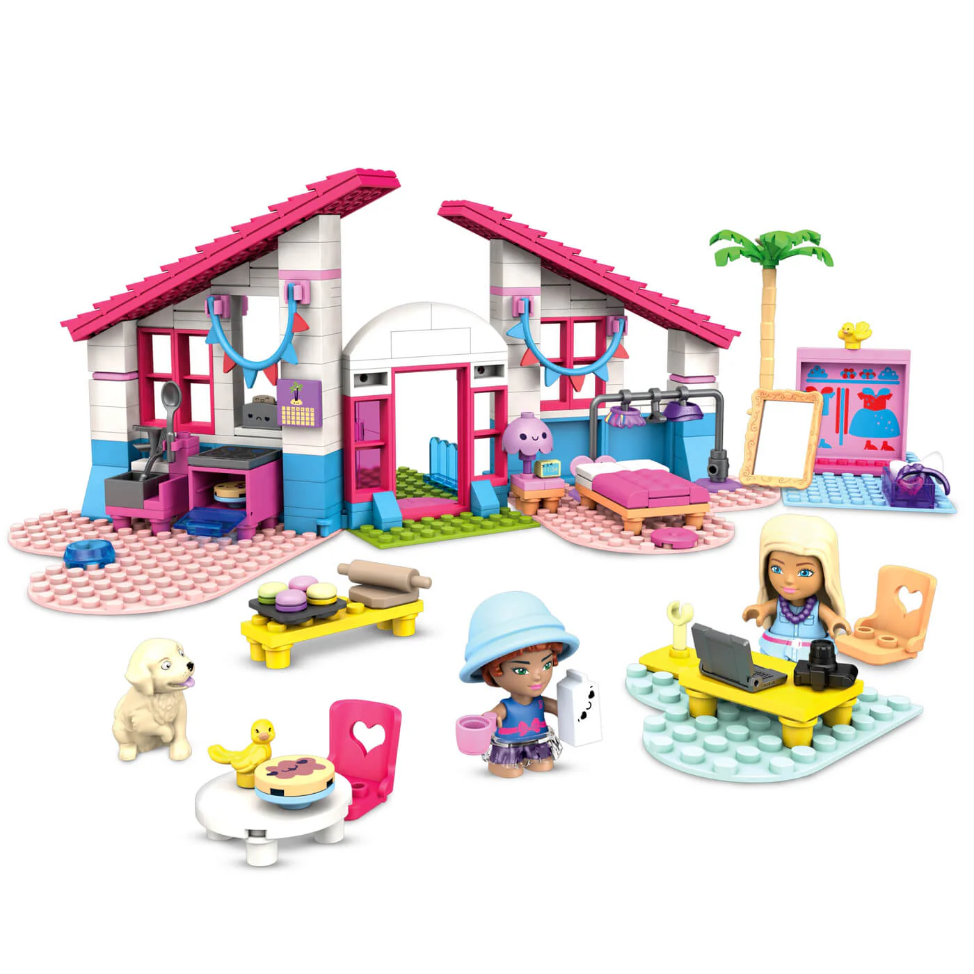 Mega Construx Barbie Malibu House Play Set - Image 2