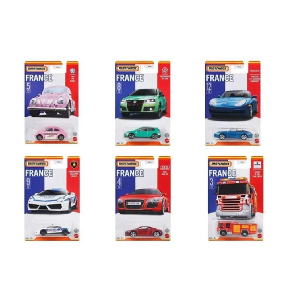 Matchbox Best Of France 1.64 Scale Die-Cast Cars (Assorted Random)