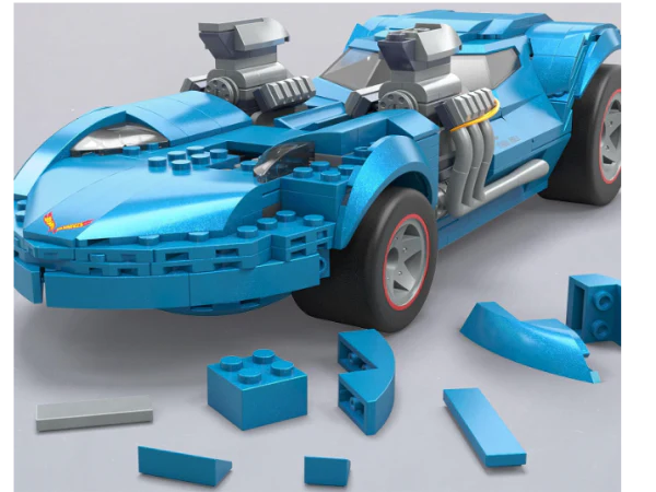Hot Wheels Mega Construx Construction Set - Twin Mill - Image 4