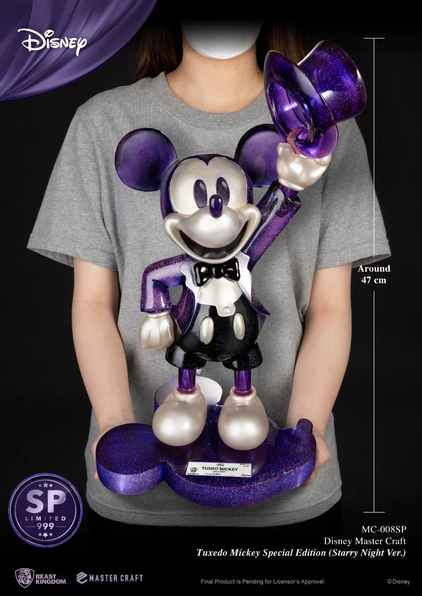 Disney Master Craft Tuxedo Mickey Special Edition Starry Night Version (MC-008SP) by Beast Kingdom - Image 2