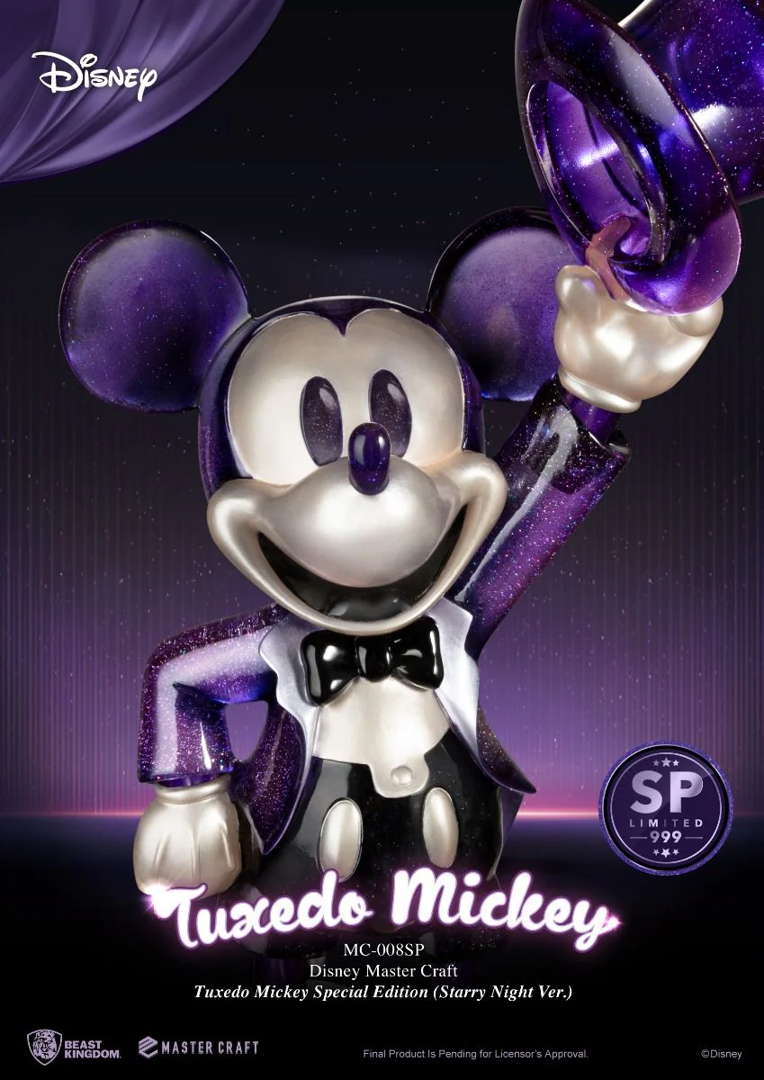 Disney Master Craft Tuxedo Mickey Special Edition Starry Night Version (MC-008SP) by Beast Kingdom - Image 3