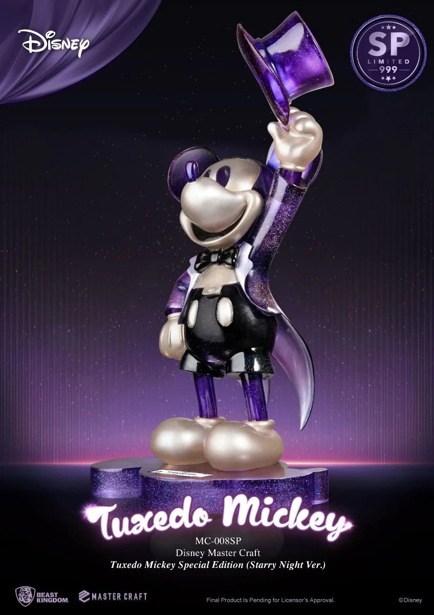 Disney Master Craft Tuxedo Mickey Special Edition Starry Night Version (MC-008SP) by Beast Kingdom - Image 4