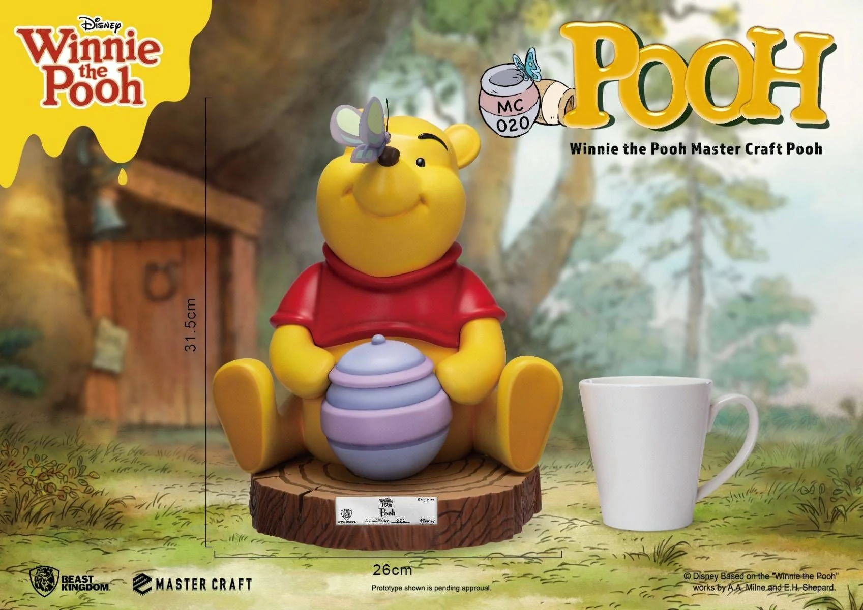 Winnie the Pooh Master Craft Pooh (MC-020) by Beast Kingdom - Image 2