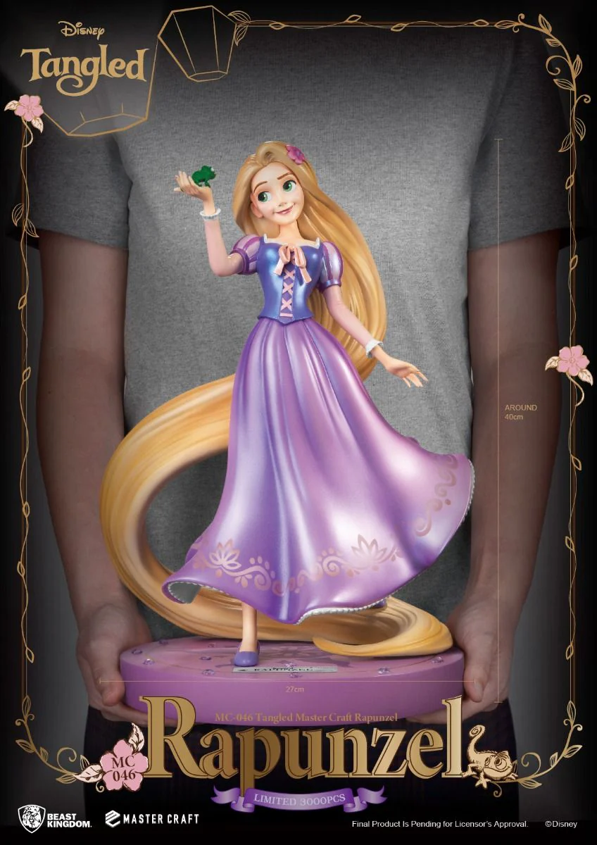 Disney Tangled Rapunzel Master Craft Statue by Beast Kingdom (MC-046) - Image 2