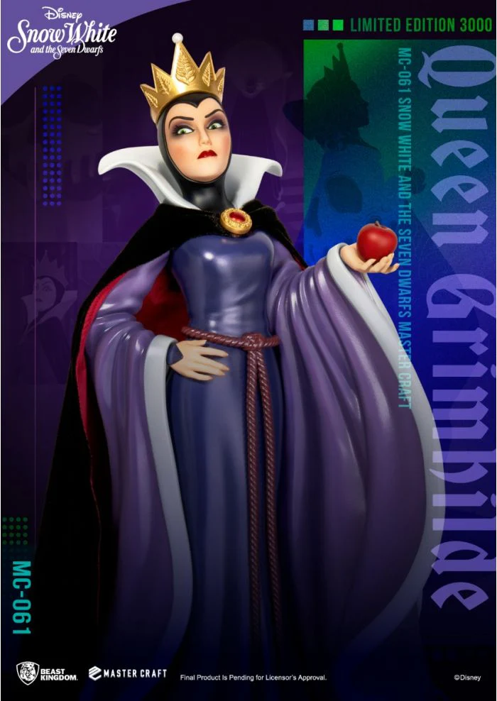 Snow White And The Seven Dwarfs: Queen Grimhilde Master Craft Figure by Beast Kingdom (MC-061) - Image 2