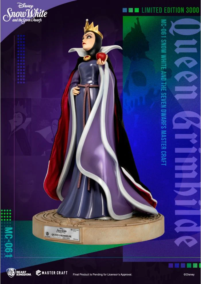 Snow White And The Seven Dwarfs: Queen Grimhilde Master Craft Figure by Beast Kingdom (MC-061) - Image 4