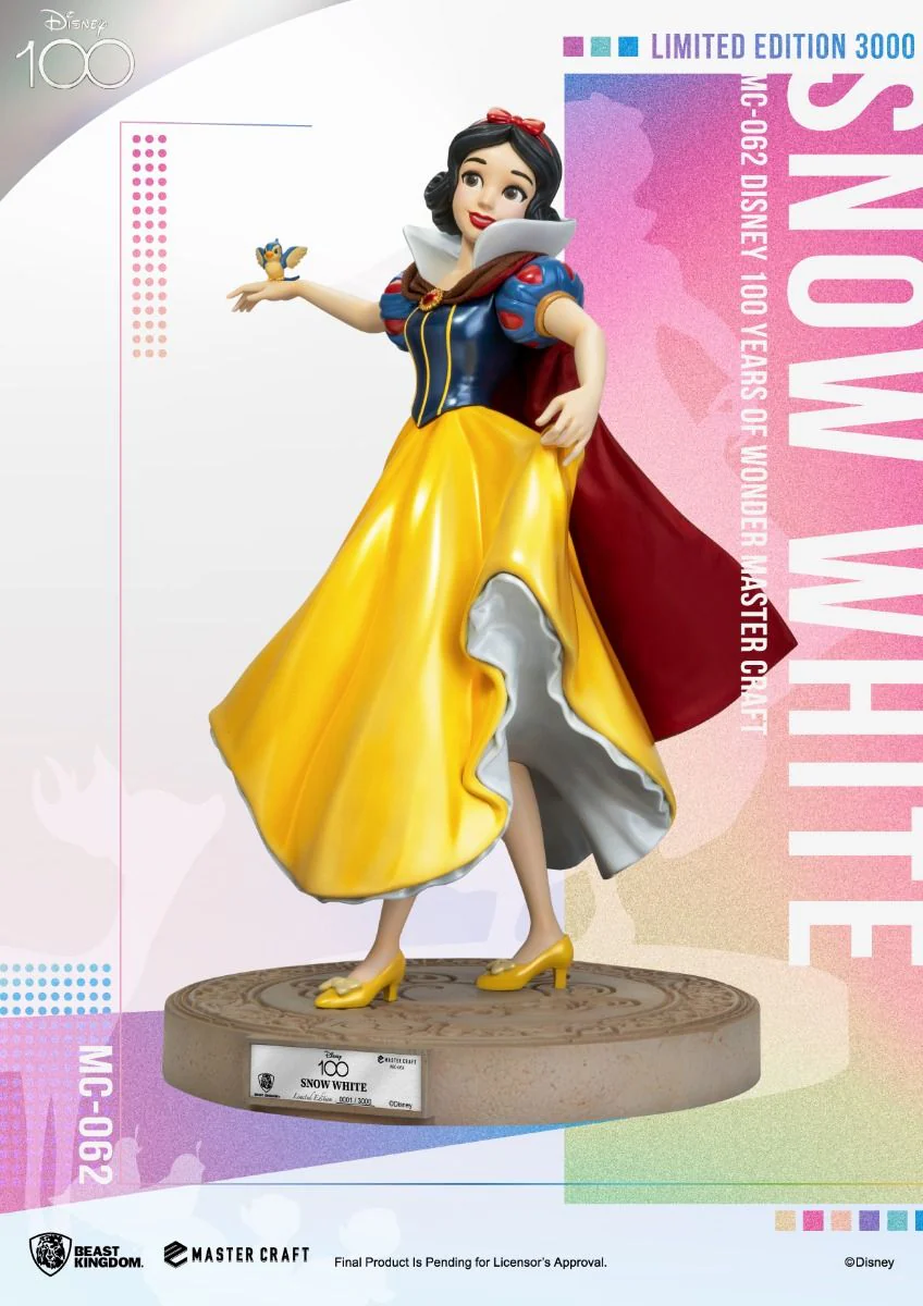 Disney 100 Years of Wonder Snow White Master Craft Statue by Beast Kingdom (MC-062) - Image 2