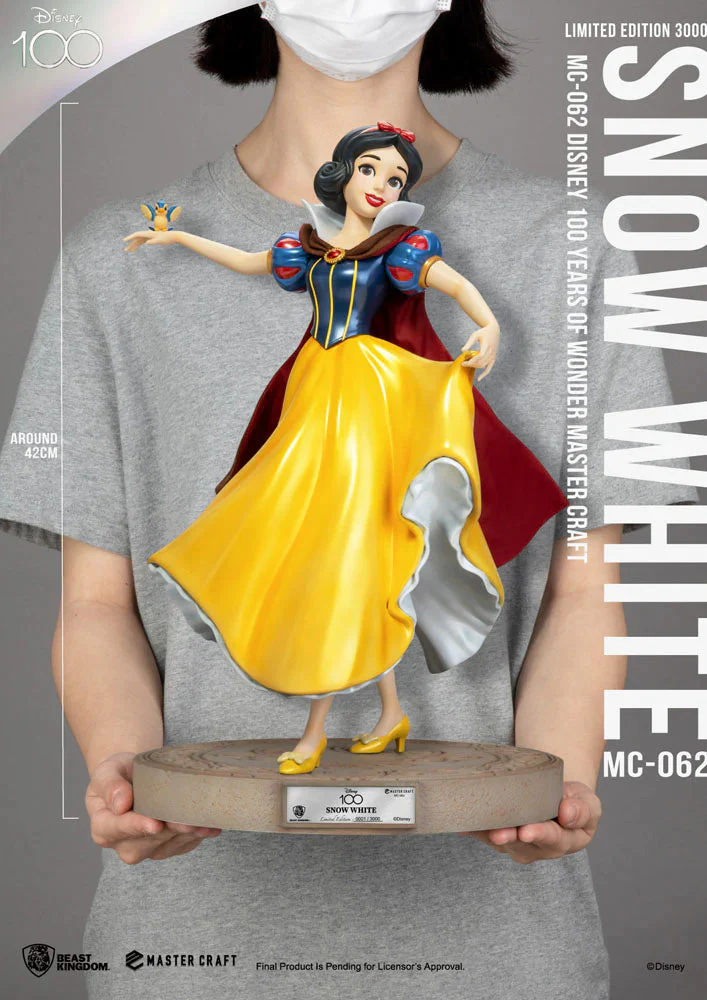 Disney 100 Years of Wonder Snow White Master Craft Statue by Beast Kingdom (MC-062) - Image 3