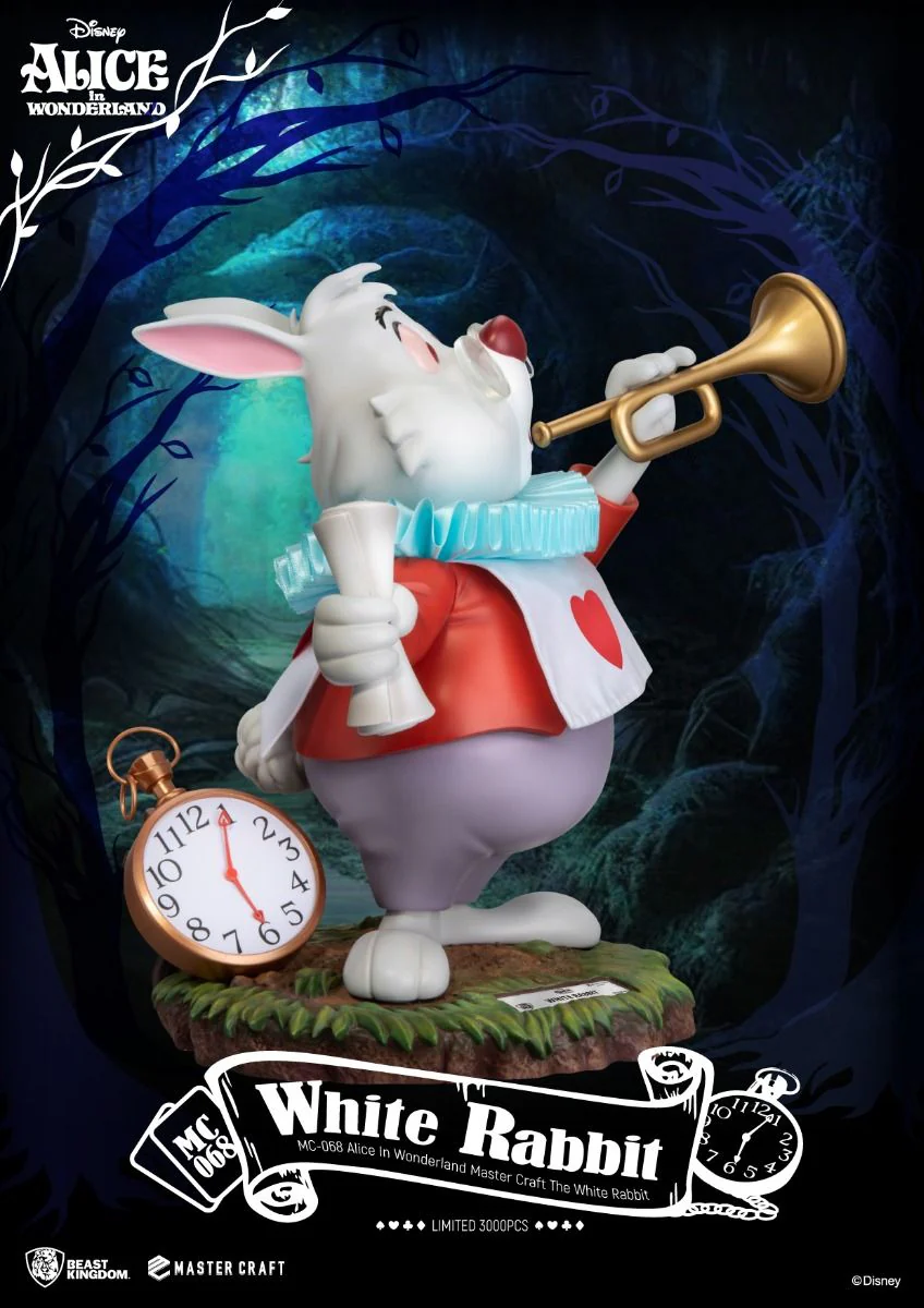 Alice In Wonderland Master Craft The White Rabbit (MC-068) by Beast Kingdom - Image 2
