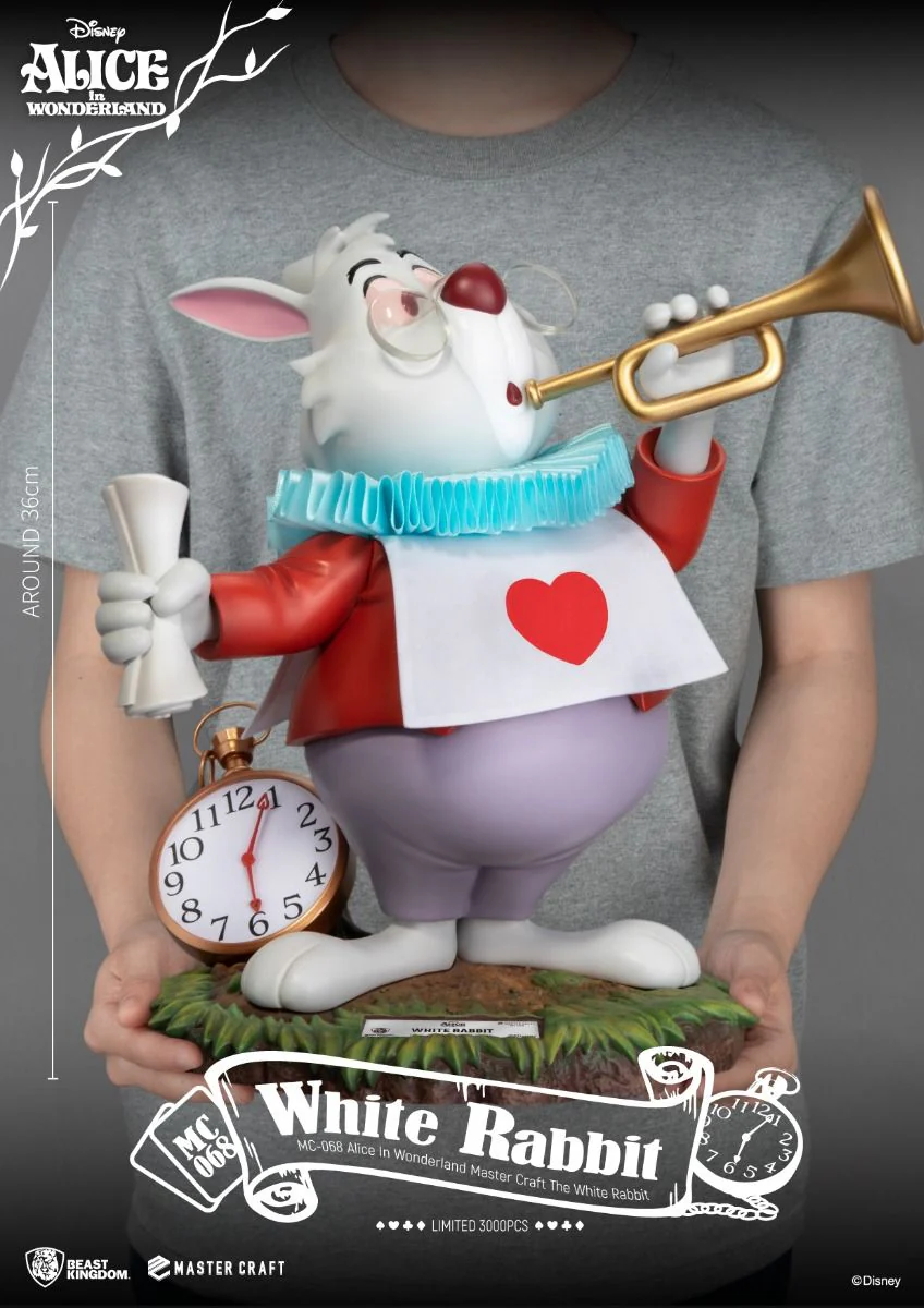 Alice In Wonderland Master Craft The White Rabbit (MC-068) by Beast Kingdom - Image 3