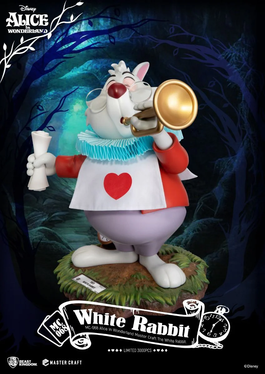 Alice In Wonderland Master Craft The White Rabbit (MC-068) by Beast Kingdom - Image 4