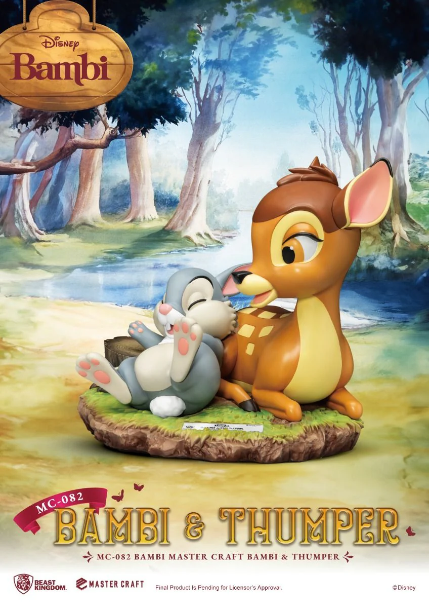 MC-082 Bambi Master Craft Bambi & Thumper Master Craft By Beast Kingdom - Image 2