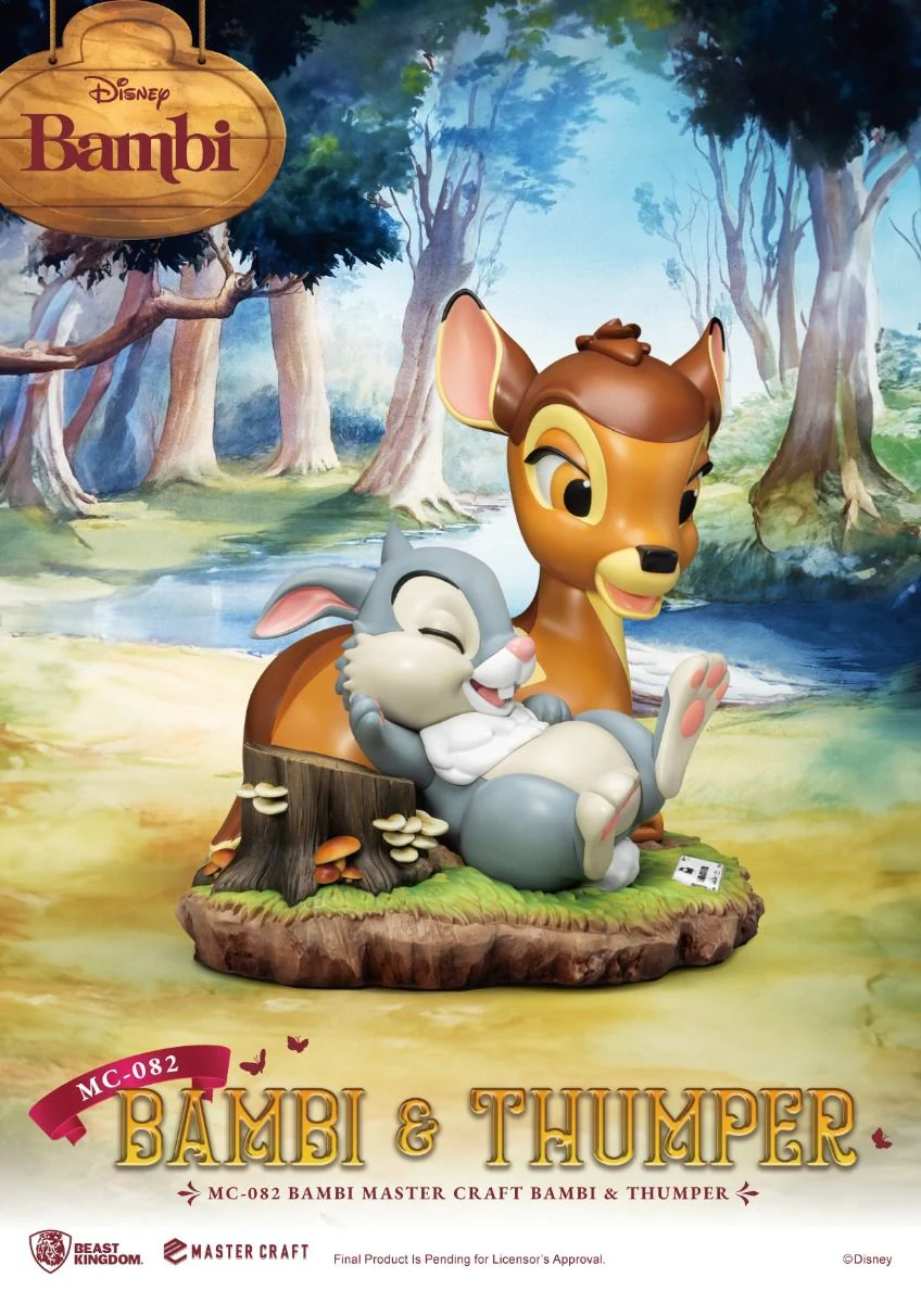 MC-082 Bambi Master Craft Bambi & Thumper Master Craft By Beast Kingdom - Image 3