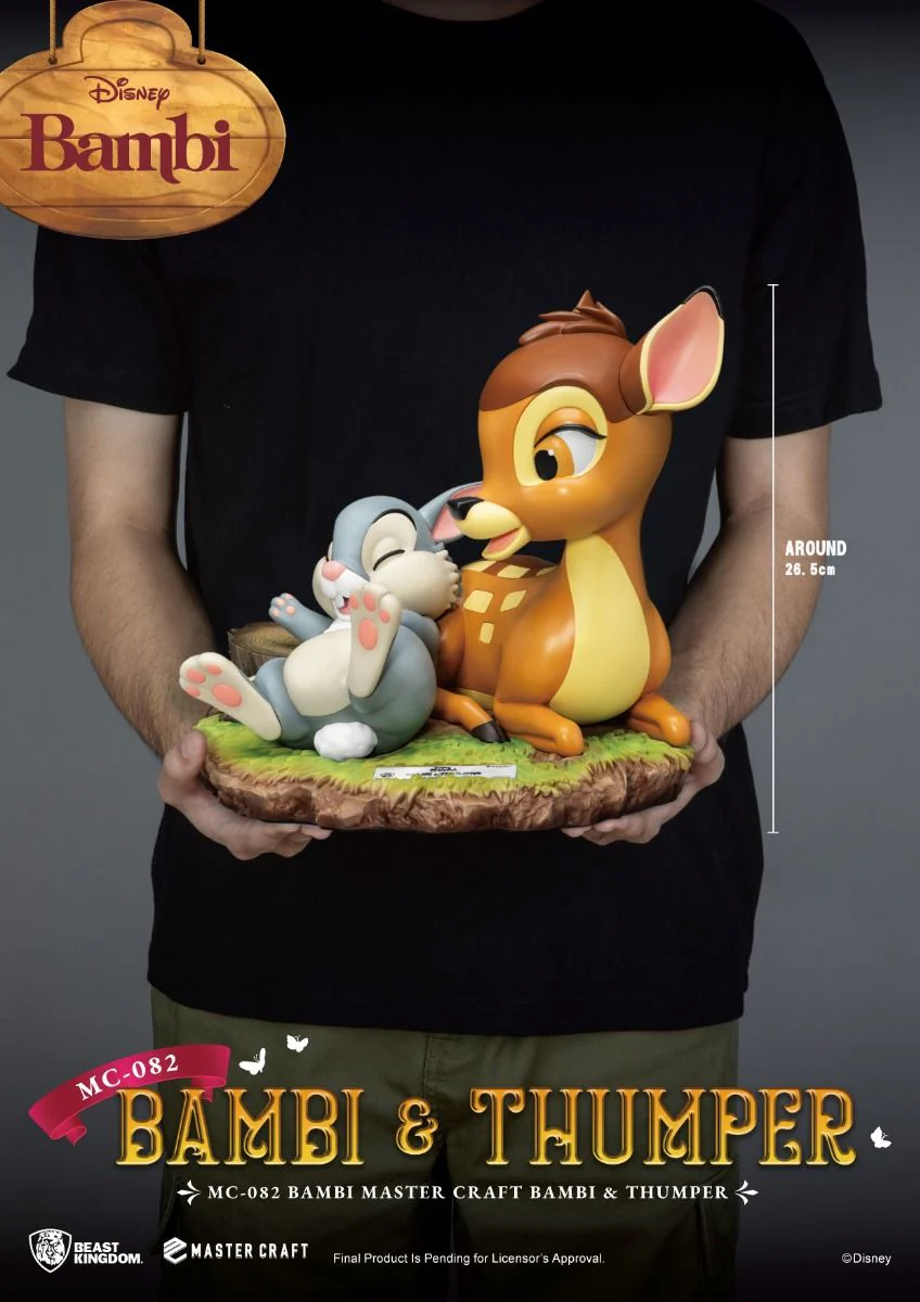 MC-082 Bambi Master Craft Bambi & Thumper Master Craft By Beast Kingdom - Image 4