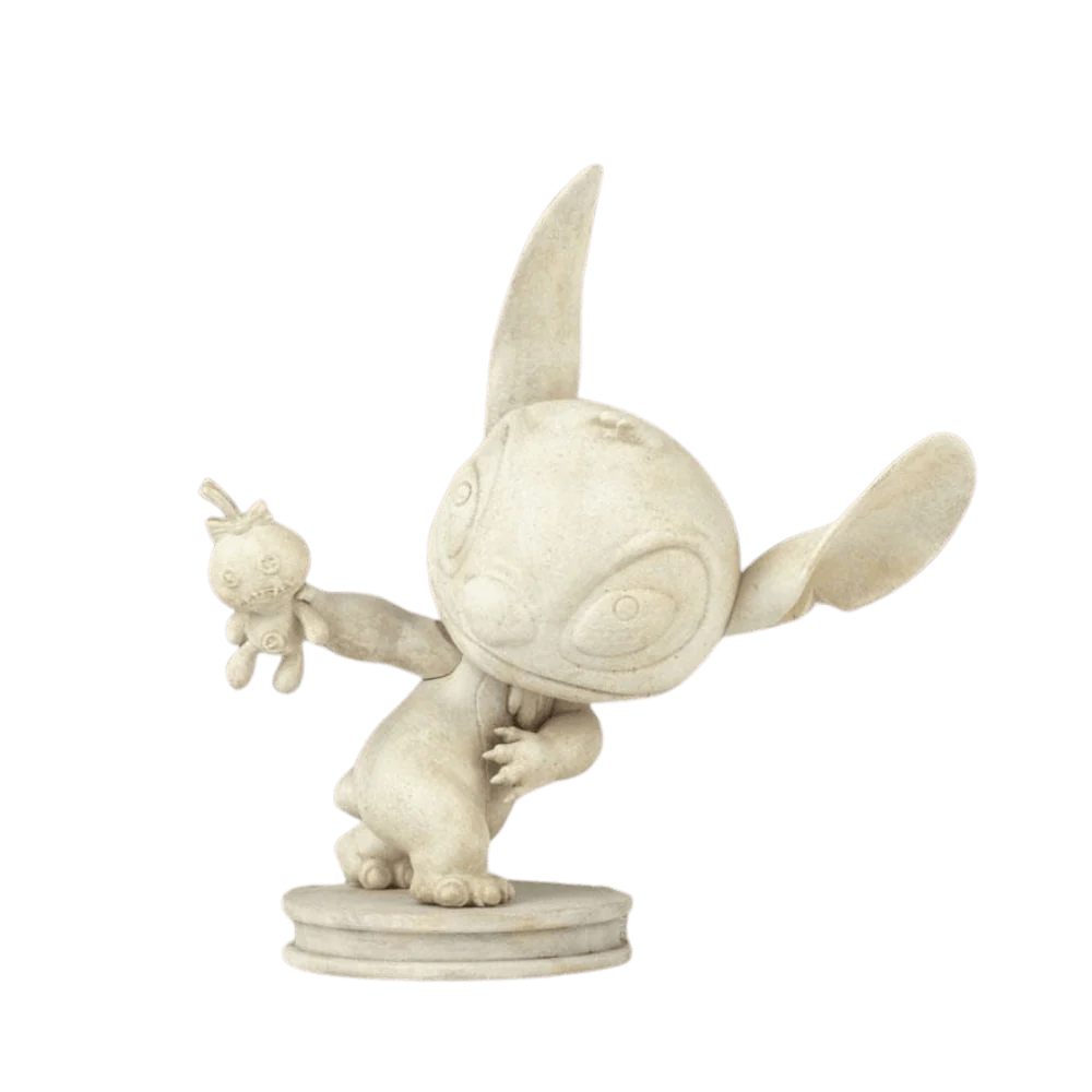 MEA-045 Stitch Art Gallery Series Stitch Sport's Stone Statue By Beast Kingdom