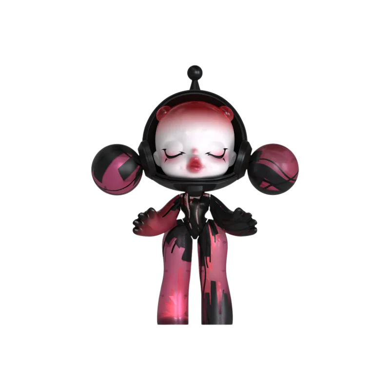 Mega α Skullpanda 400% Red Crystal By Pop Mart
