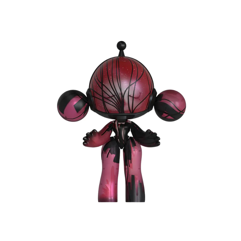 Mega α Skullpanda 400% Red Crystal By Pop Mart - Image 2