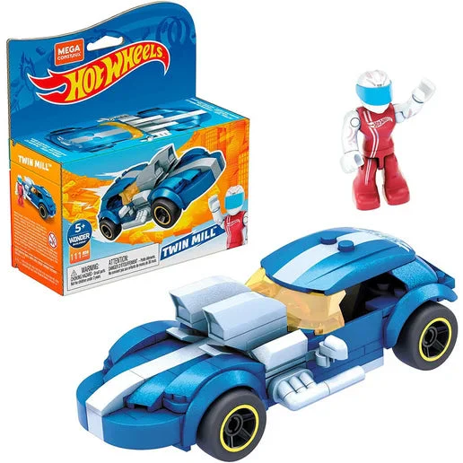 Hot Wheels Mega Blocks Racers Twin Mill by Mattel - Image 2